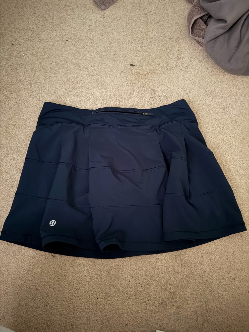 lululemon athletica Navy Mini Skirt - Picture 3 of 3